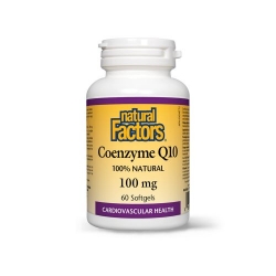 Coenzyme Q10 – 100 mg – 60 gelule moi - Natural Factors